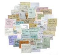 COMNICO Lot de 180 autocollants vintage avec citations de motivation, style machine à écrire rétro pour scrapbooking, mots célèbres, journaux, fournitures pour planificateur, ordinateurs portables (60
