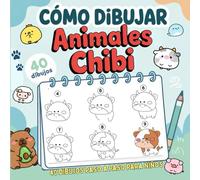 Cómo Dibujar Animales Chibi: 40 Dibujos Paso a Paso para Niños