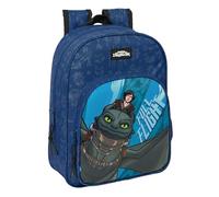 COMO ENTRAÎNEZ VOTRE DRAGON - Sac à dos scolaire pour enfant animé - Sac à dos pour enfant, adaptable au chariot, idéal pour les enfants d'âge scolaire, confortable et polyvalent, qualité et