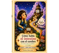Cómo habla el intestino con el cerebro: Cuento y libro para colorear sobre las emociones, los mensajes del cuerpo y el bienestar infantil