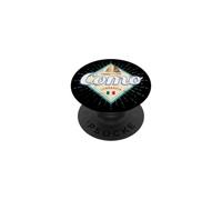 Como Lombardia Italia Retro Veliero Bandiera Vintage PopSockets PopGrip Adhésif