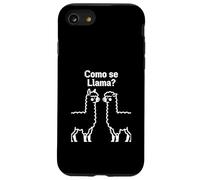 Como Se Lama Rétro Pixel Lama Espagnol Humour Graphique Design Coque pour iPhone SE (2020) / 7/8