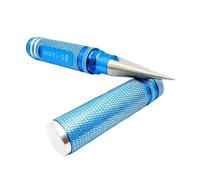 COMODO 0-14mm Metal Reamer Tool Compatible avec RC Cars Modèles Aéronefs Corps Shells pour l'expansion et la Finition des Trous(Blue)