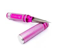 COMODO 0-14mm Metal Reamer Tool Compatible avec RC Cars Modèles Aéronefs Corps Shells pour l'expansion et la Finition des Trous(Pink)