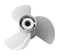 COMODO 13 1/2 x 15 Pouces Aluminum Propeller Compatible avec 50hp 60hp 70hp 75hp 80hp 90hp 115hp 130hp Outboard Motors
