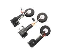 COMODO 25g Electronic Retractable Landing Gear Digital Servoless Metal Retract Gear Compatible avec RC Fixed Wing Aircraft Modèles comme SU27 et KT Board