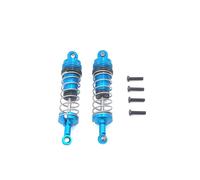COMODO 2PCS Metal Hydraulic Shock Absorber pour RC Car - Front Rear Suspension Upgrade Compatible avec 1/14 1/12 Modèles d'échelle 144001 144002 144010 124016-124019(Blue)