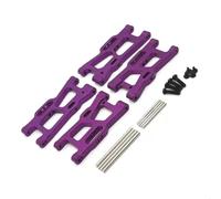 COMODO Armes de Suspension en métal Avant et en arrière pour 1/14 1/12 Scale RC Compatible avec 144016144018 C8803(Purple)