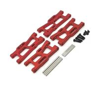 COMODO Armes de Suspension en métal Avant et en arrière pour 1/14 1/12 Scale RC Compatible avec 144016144018 C8803(Red)