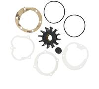 COMODO Boîte d'impulsion de Pompe à Eau pour Marine Outboard Replacement Part Pin Drive 6 Vane Neoprene