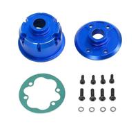 COMODO Case différentiel du Centre métal pour 1/10 1/8 RC Crawler Cars - Replacement Diff Housing Compatible avec Outcast Mojave 4S BLX(Blue)