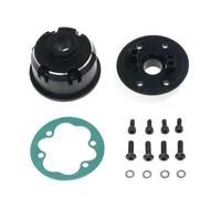COMODO Case différentiel du Centre métal pour 1/10 1/8 RC Crawler Cars - Replacement Diff Housing Compatible avec Outcast Mojave 4S BLX(Black)