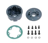 COMODO Case différentiel du Centre métal pour 1/10 1/8 RC Crawler Cars - Replacement Diff Housing Compatible avec Outcast Mojave 4S BLX(Titanium)