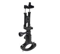 COMODO Cold Shoe Mount Smartphone Clamp pour Vertical Vlog Shooting Compatible avec Tripod Helmet Bicycle Handlebar(A Large Bar Clamp)