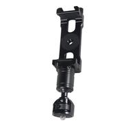 COMODO Cold Shoe Mount Smartphone Clamp pour Vertical Vlog Shooting Compatible avec Tripod Helmet Bicycle Handlebar(1 4 Screw Ballhead)