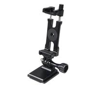 COMODO Cold Shoe Mount Smartphone Clamp pour Vertical Vlog Shooting Compatible avec Tripod Helmet Bicycle Handlebar(Helmet Holder)