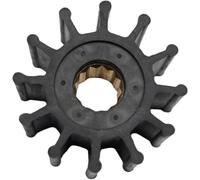 COMODO Kit de réparation d'impeller pour la Partie de Remplacement de la Pompe d'eau Marine avec la Construction de la néoprène à 6 pin et du Brass