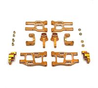 COMODO Les pièces de Remplacement de métal de Mise à Niveau sont compatibles avec LC Racing 1/10 PTG-2 PTg-2R RC Cars(Yellow)