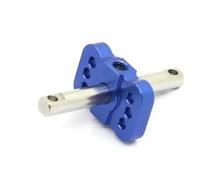 COMODO Lock Straight Shaft Differential Spool pour 1/10 Scale 2WD RC Car Drivetrain Upgrade, Part de Remplacement métallique Compatible avec Modèles sélectionnés(Blue)