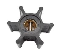 COMODO Marine Raw Water Pump Impeller for Outboard Cooling System Replacement Part with Neoprene and Brass Insert
