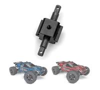 COMODO Metal Differential Locker Spool Upgrade Compatible avec 1/10 Stampede Hoss VXL 4X4 RC Modèles de Voiture(Black)