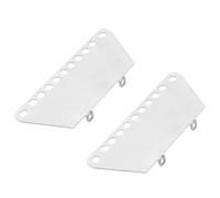 COMODO Metal Pedal Side Plate Slider Compatible avec MN D91 D99S MN99S 1/12 Scale RC Car Upgrade Parts