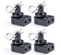 COMODO RC Crawler Body Post & Fixing Bracket Mount 1/10 Scale Aluminum Compatible avec SCX10 Pro(Body Post Mount-A)