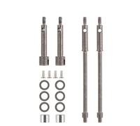 COMODO RC Crawler Drive Stub Axle Joint Drive Shaft 1/24 Scale 4MM Wide Steel Compatible avec SCX24 90081 C10 Modèles