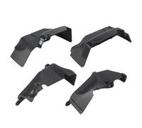 COMODO RC Crawler Front Rear Fenders Flore avec Shock Tower pour 1/10 Scale SCX10 Planetary Gearbox Chassis 313mm Wheelbase