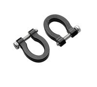 COMODO RC Crawler Metal Tow Hook 1/10 Parts de Remplacement d'échelle Compatible avec SCX10(Black)