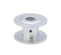 COMODO RC Crawler Winch Spool 25T Aluminium 1/10 Scale Compatible avec VS4-10 Chassis(20x12mm Silver)