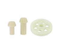 COMODO Spur Gear et Pinion Set pour 1/16 RC Car - Part de Remplacement de Drivetrain en Plastique Compatible avec 16889 16 889A 16890 168 90A SG1601 S G1602