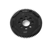 COMODO Steel Metal 64T 06 Module Spur Gear Main Gear 51356 Compatible avec TB03 TA07 TT02R TT02 TT02D RC Car Upgrade Parts