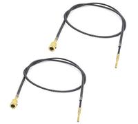 COMOK Lot de 2 câbles d'arbre flexibles en métal de 96,5 cm, pour meuleuse d'établi, perceuse et presse