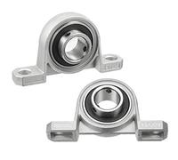 COMOK Lot de 2 roulements à billes KP004 de 99 mm de diamètre intérieur 22 mm en alliage de zinc