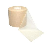COMOmed Ruban athlétique pré-enveloppant en mousse de polyuréthane - 7,9 x 26,2 m - Bandage pré-enveloppé en mousse de sport pour poignets, coudes, genoux, chevilles, cheveux (peau, 1 rouleau)