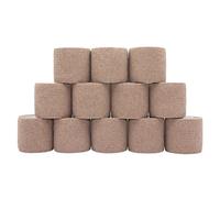 COMOmed Tissus non tissés pansement bandage pansements adhésifs Bandage animal,Bandage auto-adhésif élastique 5 cm X4.5m Teint foncé 12 rouleaux