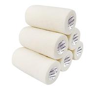 COMOmed white 10cm bandage cohésifs, auto bande cohésive ,pansements bande cohesive adhesive bandages 6 rouleaux