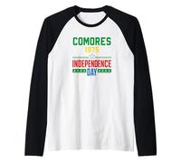 Comores 1975 Independence Day - Nos racines avec fierté ! Manche Raglan