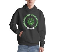 Comores Emblème National Pull À Capuche pour Hommes Sweatshirt Hommes Capuche Décontracté Pull Haut Amusant Imprimé Hoodie Cordon Pull À Capuche avec Poches du S Au 3XL