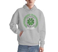 Comores Emblème National Pull À Capuche pour Hommes Sweatshirt Hommes Capuche Décontracté Pull Haut Amusant Imprimé Hoodie Cordon Pull À Capuche avec Poches du S Au 3XL