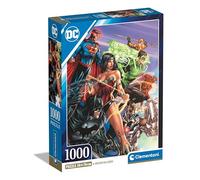 Clementoni Puzzle DC Comics 1000 Pièces - Puzzle pour Adultes 14-99 Ans, Fabriqué en Italie, 39852