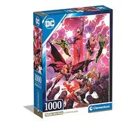 Clementoni Puzzle Compact – 1000 pièces – DC Comics Justice League