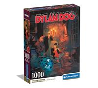 Clementoni Puzzle Story Maps - Dylan Dog 1000 Pièces - Puzzle pour Adultes 14-99 Ans, Fabriqué en Italie, 39817
