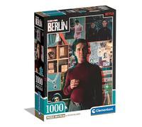 Clementoni Puzzle La CASA de Papel, Berlin – Compact 1000 pièces