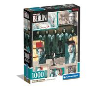 Clementoni Puzzle 1000 pièces La Casa de Papel – Berlin Compact Fabriqué en Italie