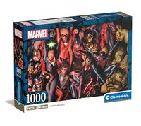 Clementoni Puzzle Compact Marvel Les Avengers – 1000 pièces