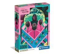 Clementoni Puzzle Squid Game 2 – Compact, 1000 pièces, 14-99 ans, Fabriqué en Italie