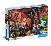 Clementoni Puzzle - The Tribal Society, 1500 Pièces, Puzzle pour Adultes 14-99 Ans, Fabriqué en Italie, 31722