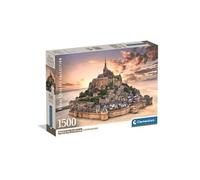 Clementoni High Quality Collection The Mont Saint - Michel Rising - 1500 pièces